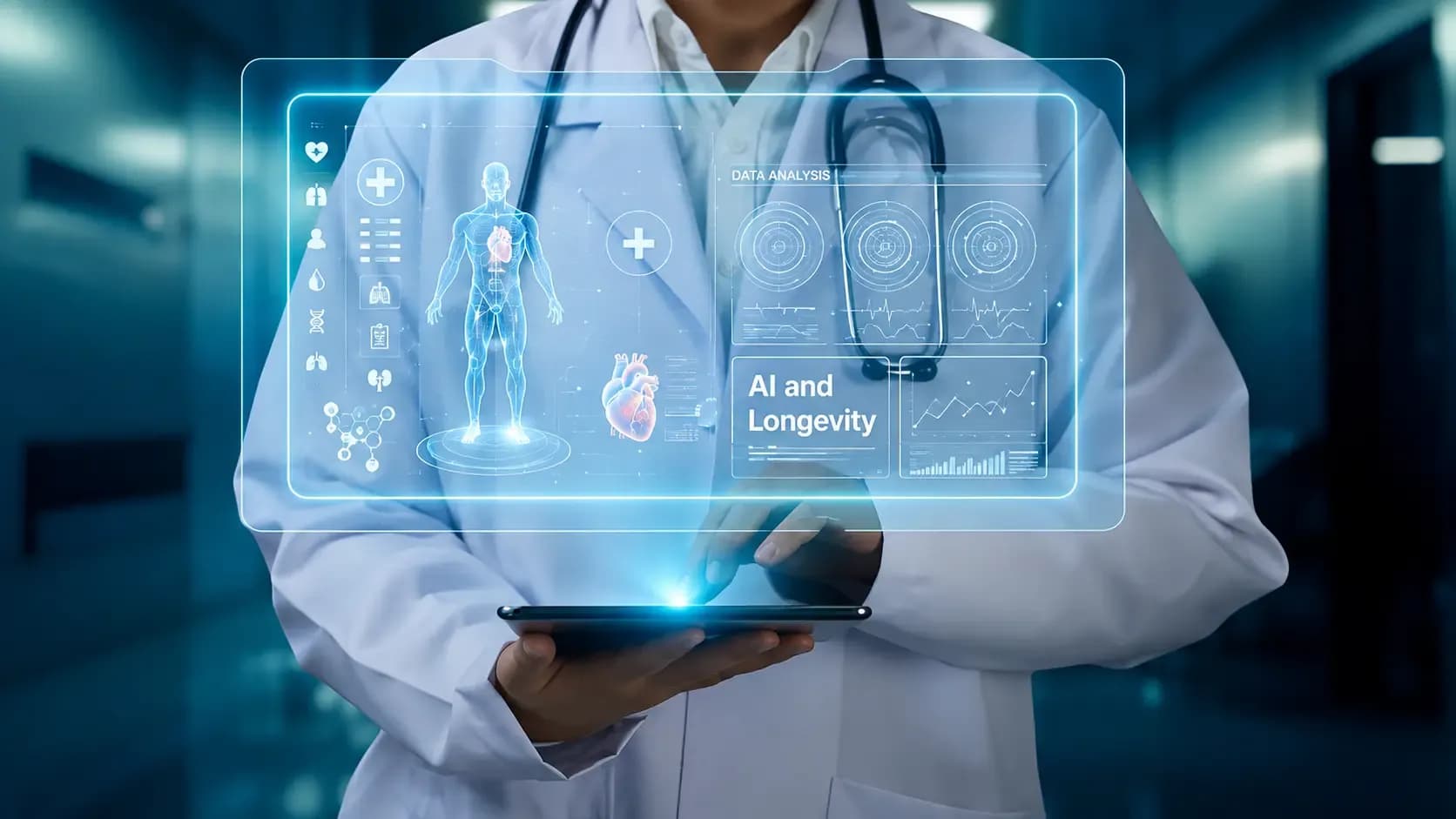 AI and Longevity blog banner img