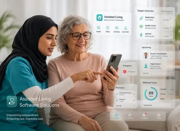Assisted living software solutions