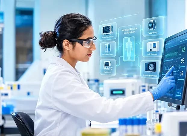 Medical device integration banner