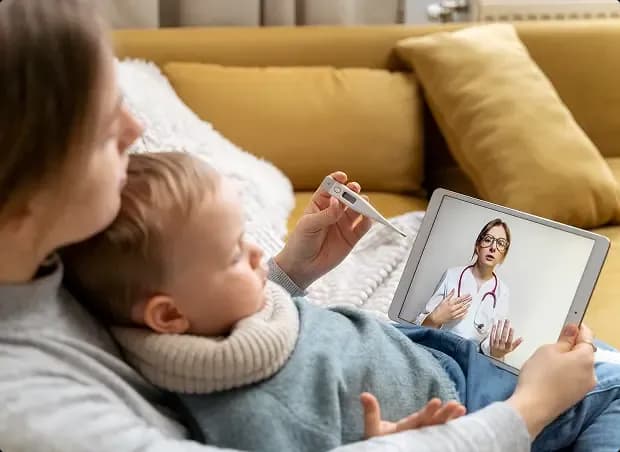 Telehealth App Development Banner